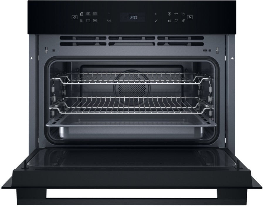 WHIRLPOOL W7 BUILT IN COMBI MICROWAVE BLACK | WCW707HTSBUK