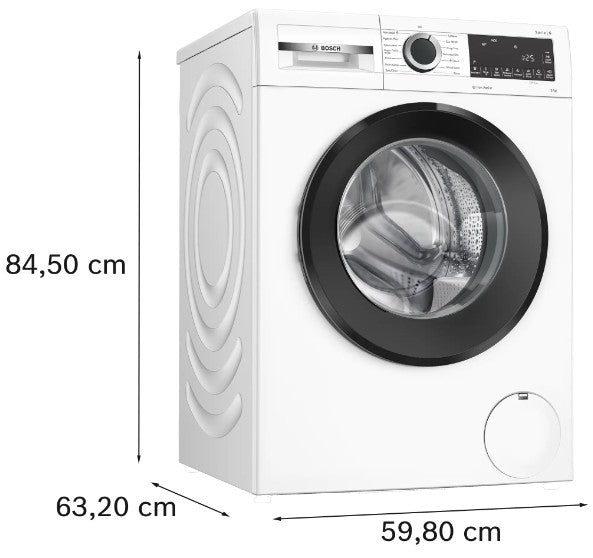 BOSCH 9KG 1400RPM WASHING MACHINE WHITE | WGG24400GB