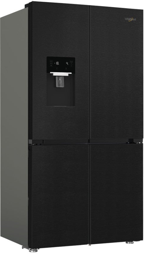 WHIRLPOOL 4 DOOR AMERICAN FRIDGE FREEZER PLUMBED | WHGF6564XK4UK