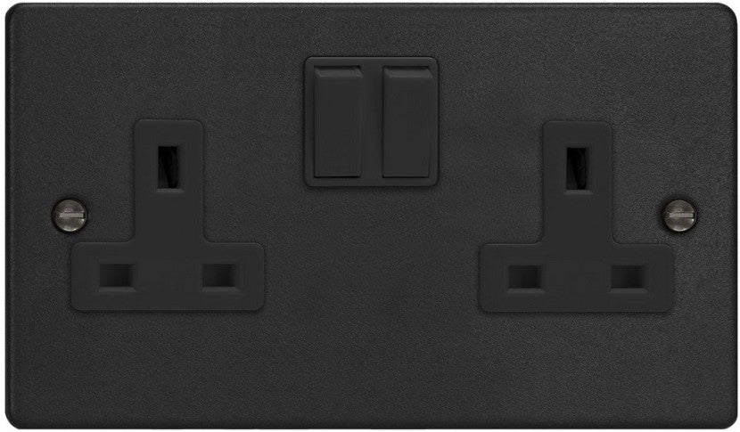 2-GANG 13A DOUBLE POLE SWITCHED SOCKET | XDE5B.MB