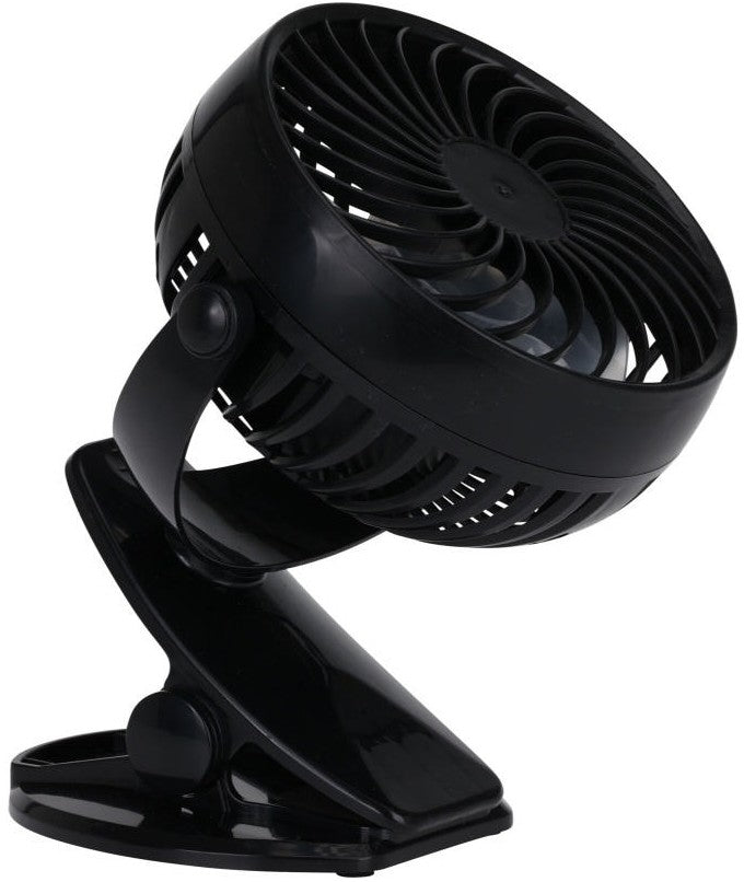 FAN WITH CLIP ABS 175X130X97MM | 109100320