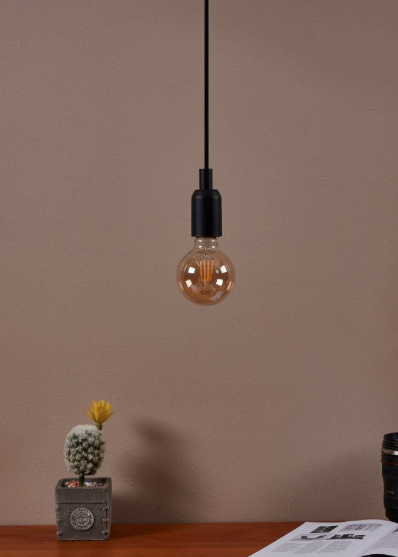 BULB-E27-LED G80 4W AMBER 2200K | 110052