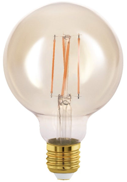BULB-E27-LED G95 4W AMBER 2200K | 110053