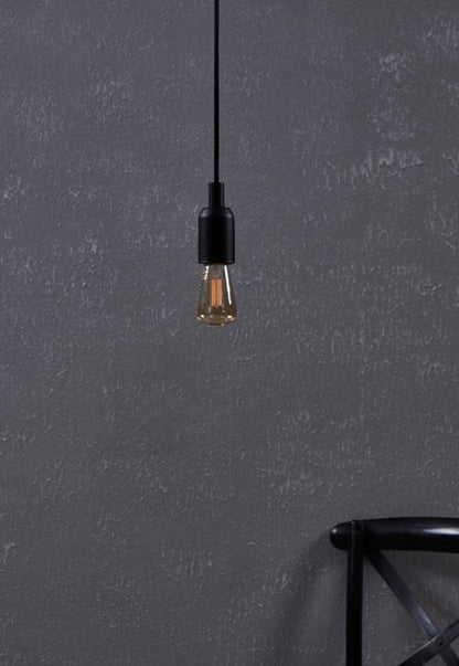 BULB-E27-LED ST48 4W AMBER 2200K | 110054
