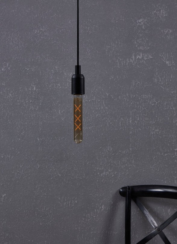 E27-LED T30 4W ZIGZAG AMBER 2200K | 110057