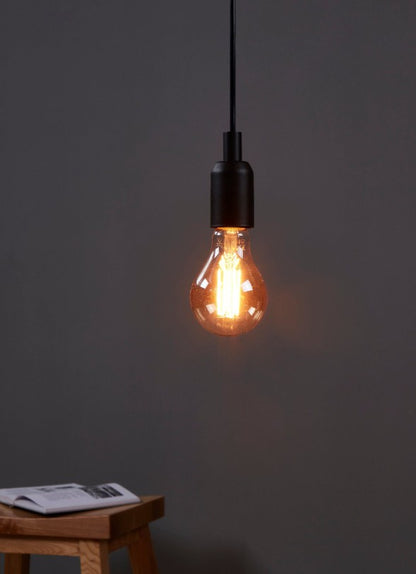 BULB-E27-LED A75 4W AMBER 1700K | 110062