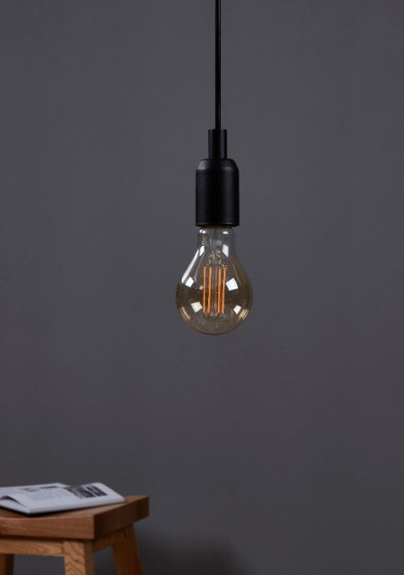 BULB-E27-LED A75 4W AMBER 1700K | 110062