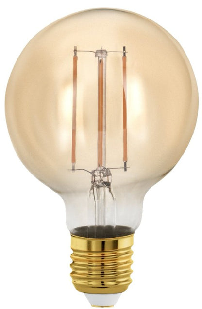 BULB-E27-LED G80 4W AMBER 1700K | 110063