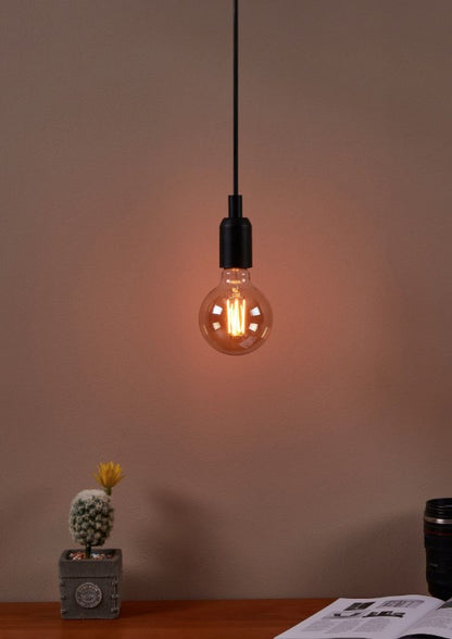BULB-E27-LED G95 4W AMBER 1700K | 110064