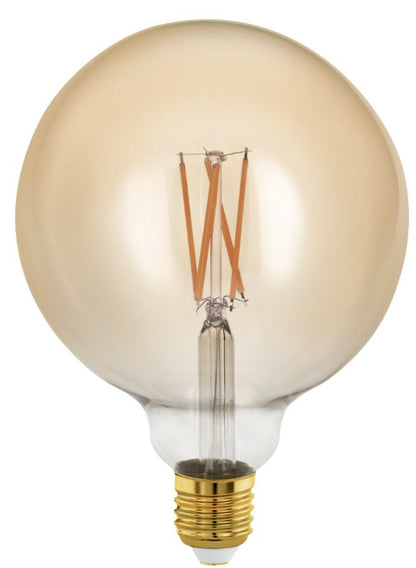 BULB-E27-LED G125 4W AMBER 1700K | 110065