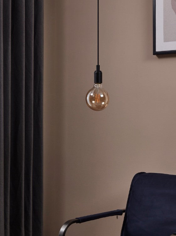 BULB-E27-LED G125 4W AMBER 1700K | 110065