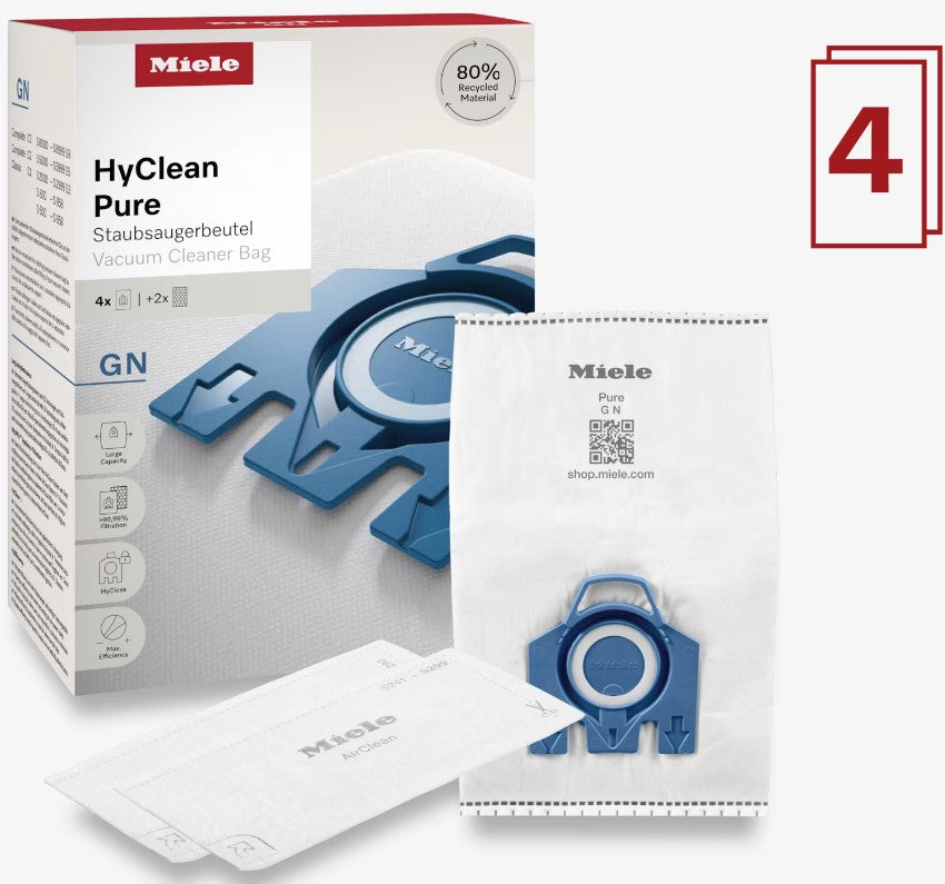 MIELE GN VACUUM BAGS (4 BAGS IN A BOX) | 12421130