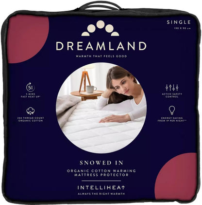 DREAMLAND SINGLE MATTRESS COVER BLANKET | 16886