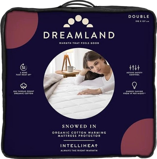 DREAMLAND DOUBLE MATTRESS COVER BLANKET | 16887