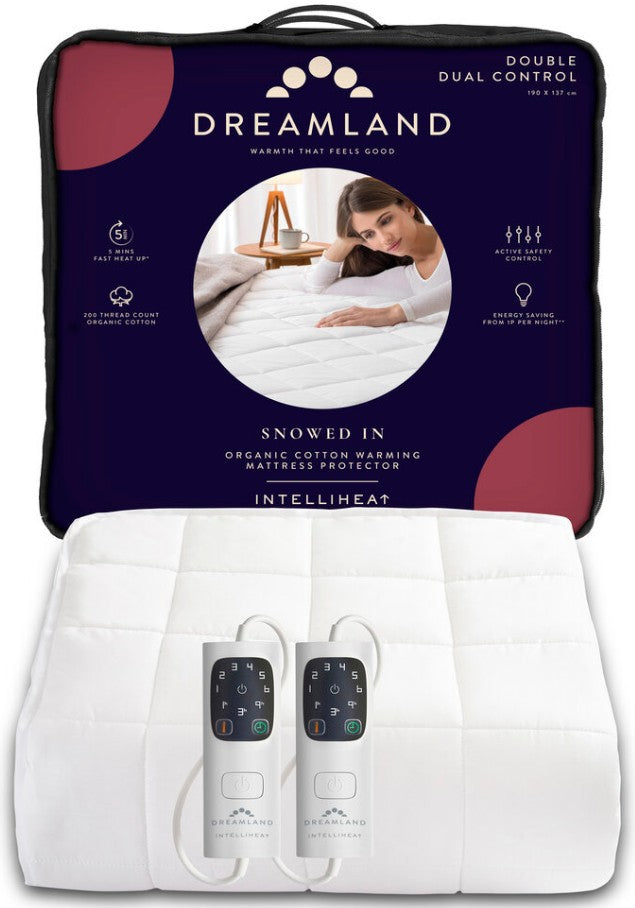 DREAMLAND DOUBLE DUAL MATTRESS COVER BLANKET | 16888