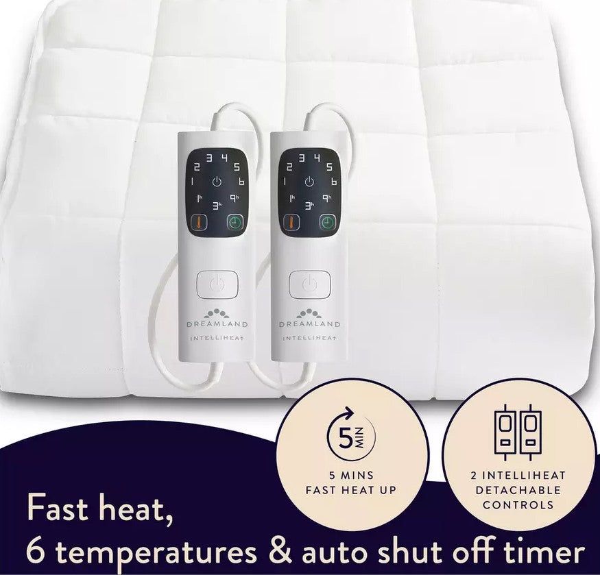 DREAMLAND DOUBLE DUAL MATTRESS COVER BLANKET | 16888