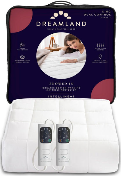 DREAMLAND KING DUAL MATTRESS COVER BLANKET | 16889