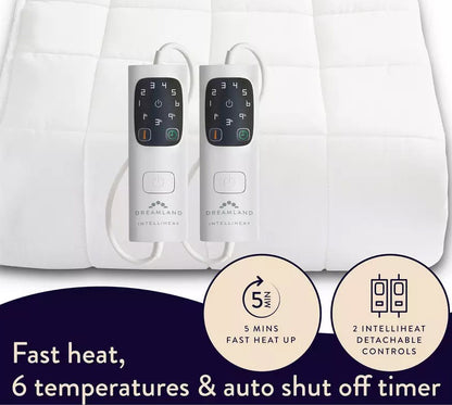 DREAMLAND KING DUAL MATTRESS COVER BLANKET | 16889