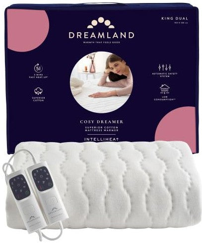 DREAMLAND KING DUAL COSY DREAMER UNDERBLANKET | 16999