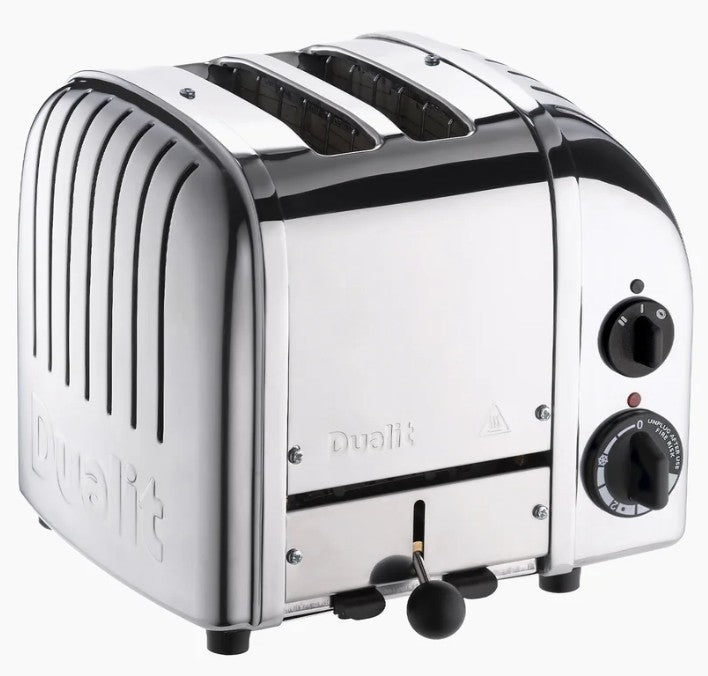 DUALIT 2 SLICE TOASTER POLISHED STAINLESS STEEL | 20245