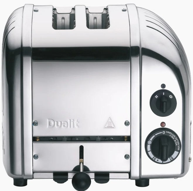 DUALIT 2 SLICE TOASTER POLISHED STAINLESS STEEL | 20245
