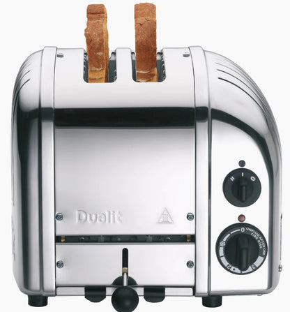 DUALIT 2 SLICE TOASTER POLISHED STAINLESS STEEL | 20245