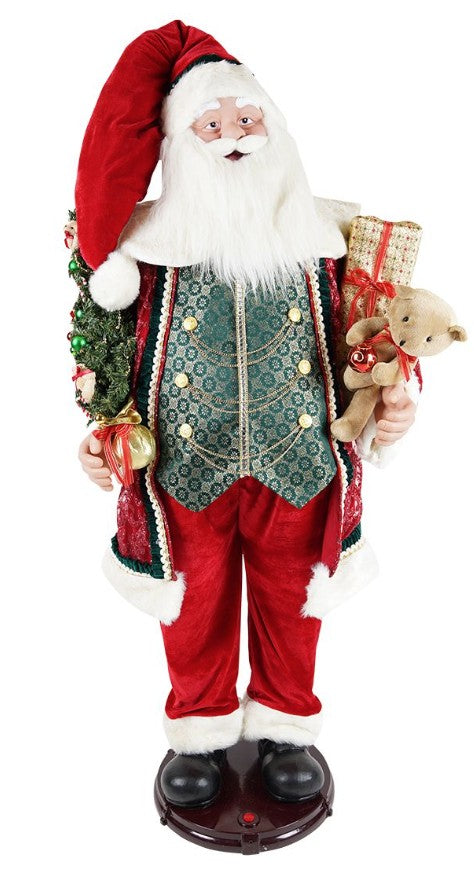 DANCING SANTA ANIMATEDADAPTOR INCL. | 210927