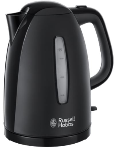 RUSSELL HOBBS TEXTURES JUG KETTLE BLACK | 21271