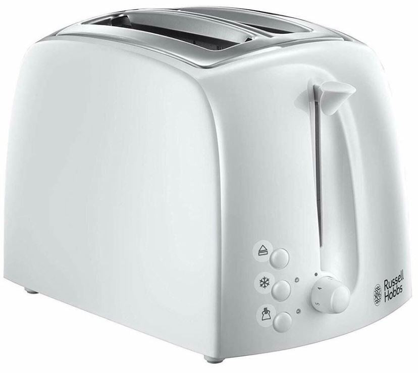 RUSSELL HOBBS 2 SLICE TOASTER WHITE | 21640