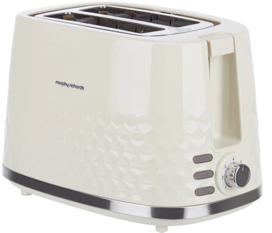 MORPHY RICHARDS HIVE 2 SLICE TOASTER CREAM | 220032