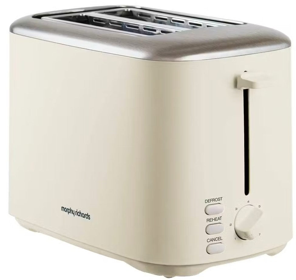 MORPHY RICHARDS EQUIP 2 SL TOASTER CREAM | 222065