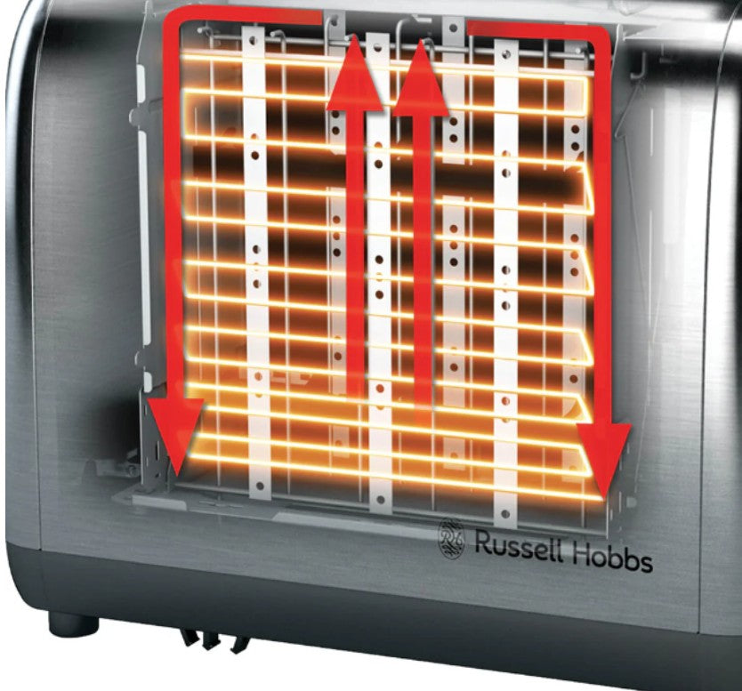 RUSSELL HOBBS ADVENTURE 2 SLICE TOASTER ST/ST | 24080