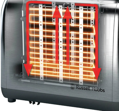 RUSSELL HOBBS ADVENTURE 2 SLICE TOASTER ST/ST | 24080