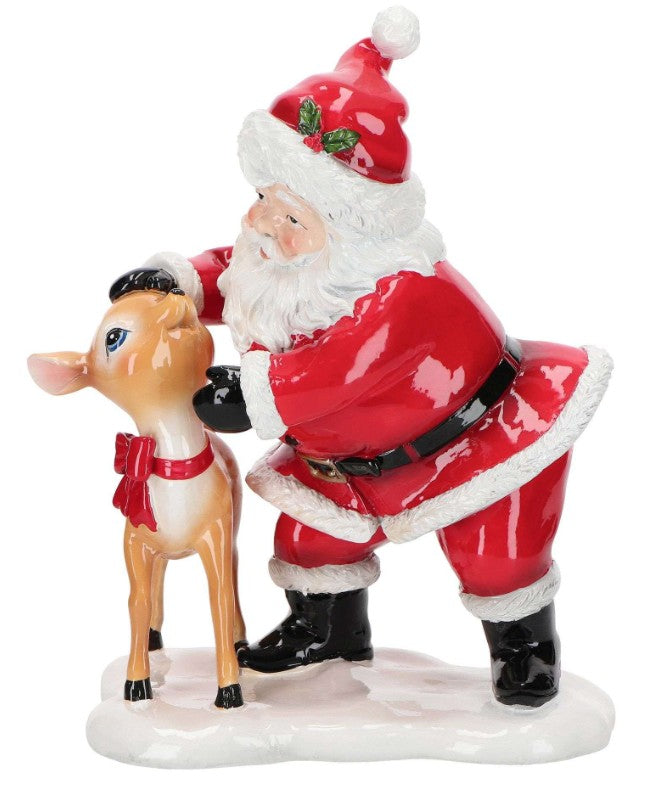 SANTA WITH DEER MULTICOLOR | 253627