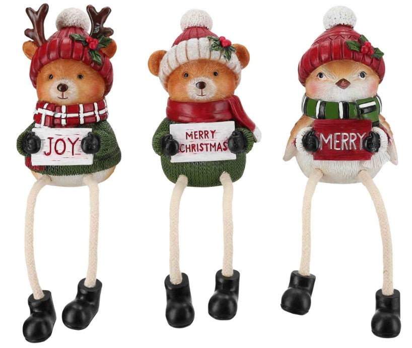 ANIMALS HANGING LEGS MULTICOLOR | 255690