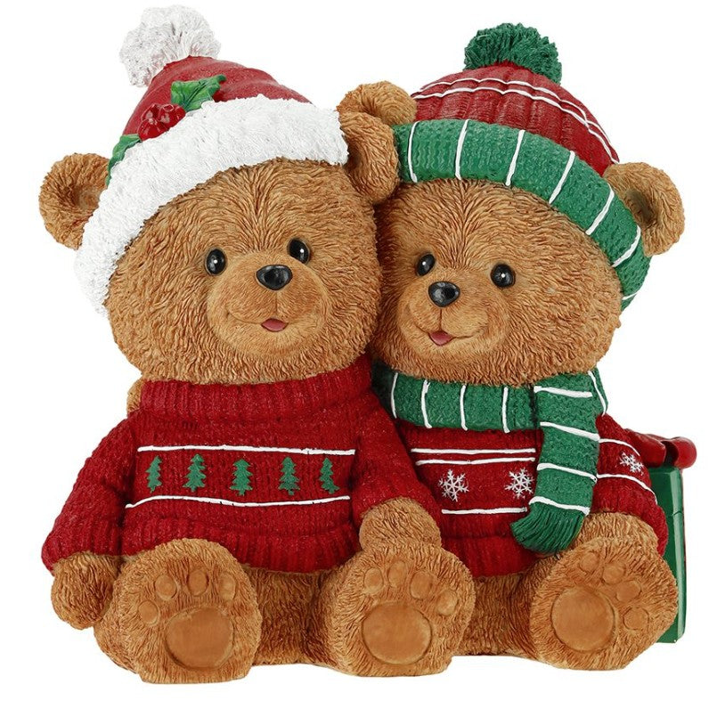 BEAR ON GIFTBOX POLY MULTICOLOR | 268102