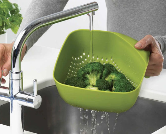 SQUARE COLANDER EASY POUR | 40088
