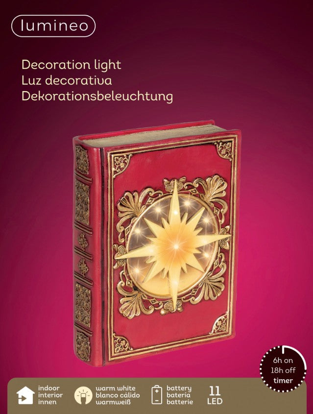 LED BOOK POLYRESIN STEADY BO INDOOR | 480874