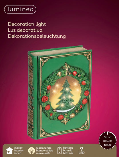 LED BOOK POLYRESIN STEADY BO INDOOR | 480877