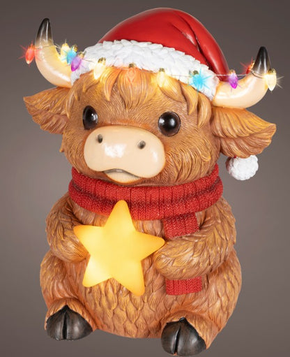MICRO LED FIGURE  COW STEADY BO INDOOR | 480907
