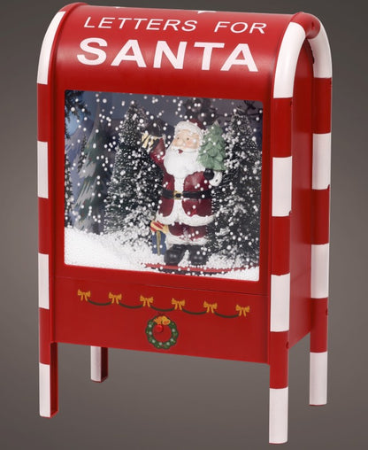 LED SNOW BLOWER MAILBOX SNOWFALL BO | 489576