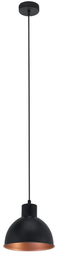 HL/1 E27 BLACK/COPPER 'TRURO 1' | 49238