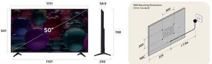 LG 50 INCH LED 4K HDR SMART TV | 50UA73006LA