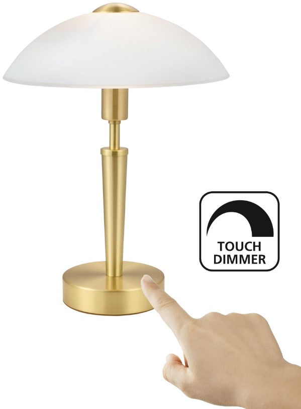 TL/1 W.TOUCH.BRASS-MATT 'SOLO 1' | 87254