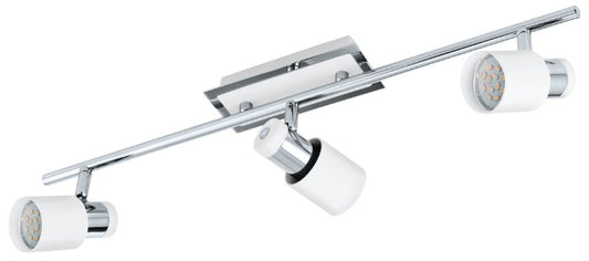 3-LIGHT CHROME/WHITE 'DAVIDA | 92086