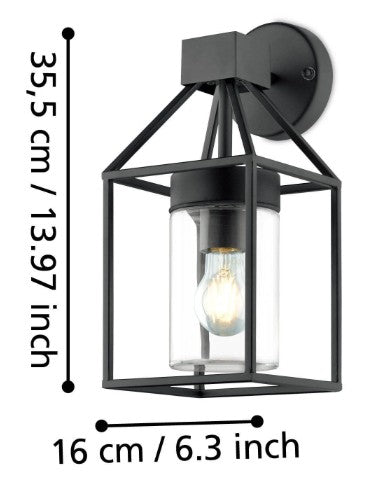 TRECATE WALL LIGHT E27 IP44 | 97296