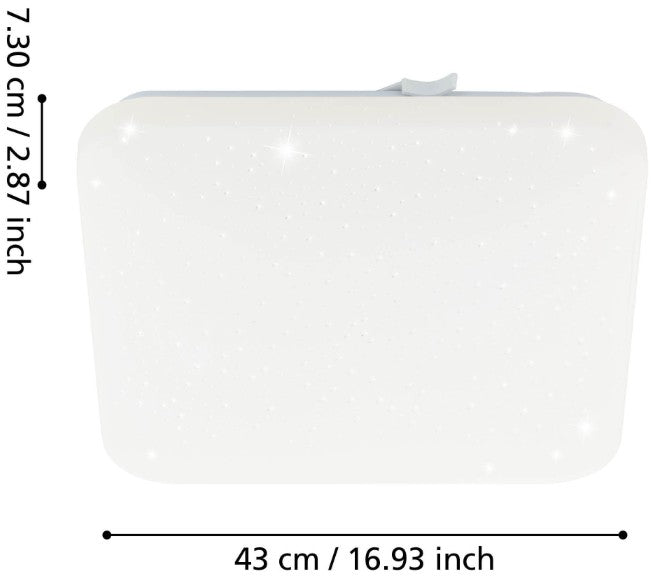LED-CL 430X430 CRYSTALEFF.'FRANIA-S' | 97883