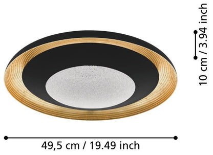 GOLD/BLACK/GRANULATED 'CANICOSA 2 | 98527