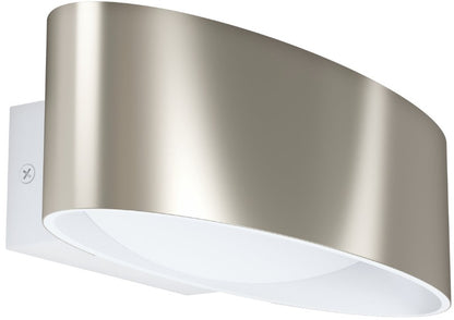 L-270 NICKEL-MATT/WHITE 'MACCACARI' | 98543