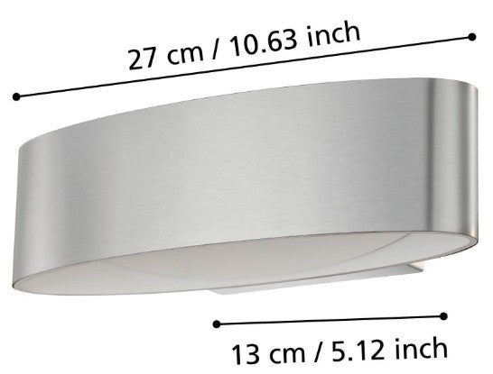 L-270 NICKEL-MATT/WHITE 'MACCACARI' | 98543